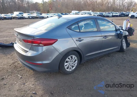 2018 Hyundai Elantra Se z USA, uszkodzony, nr VIN 5NPD74LF2JH384730